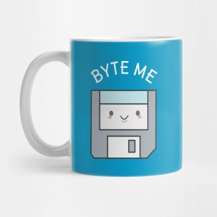 Cute Retro Floppy Disk Pun T-Shirt Mug